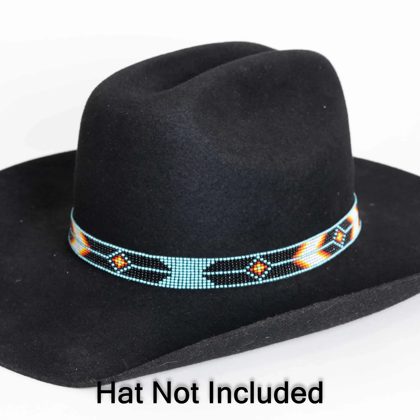 Arapaho Style Beaded Hat Band