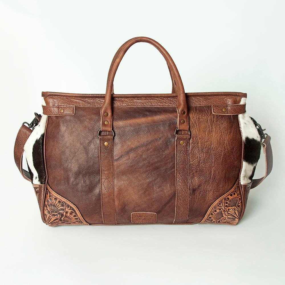 Clayton Tooled Leather Travel Bag
