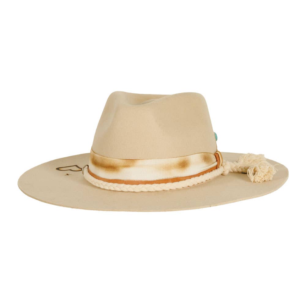 Wool Felt Outback Rancher Hat - Style Kai