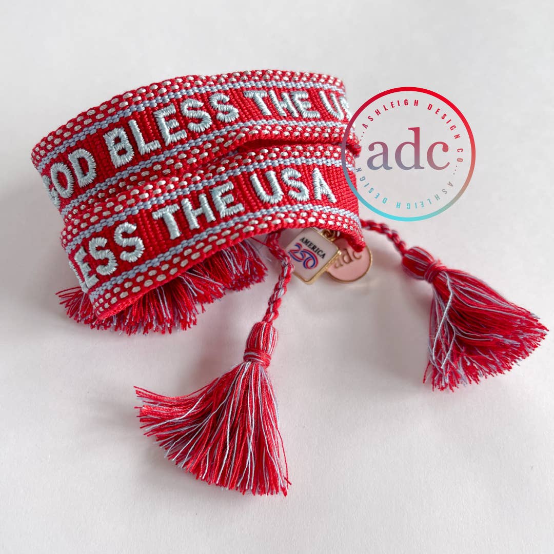 GOD BLESS THE USA Bracelet