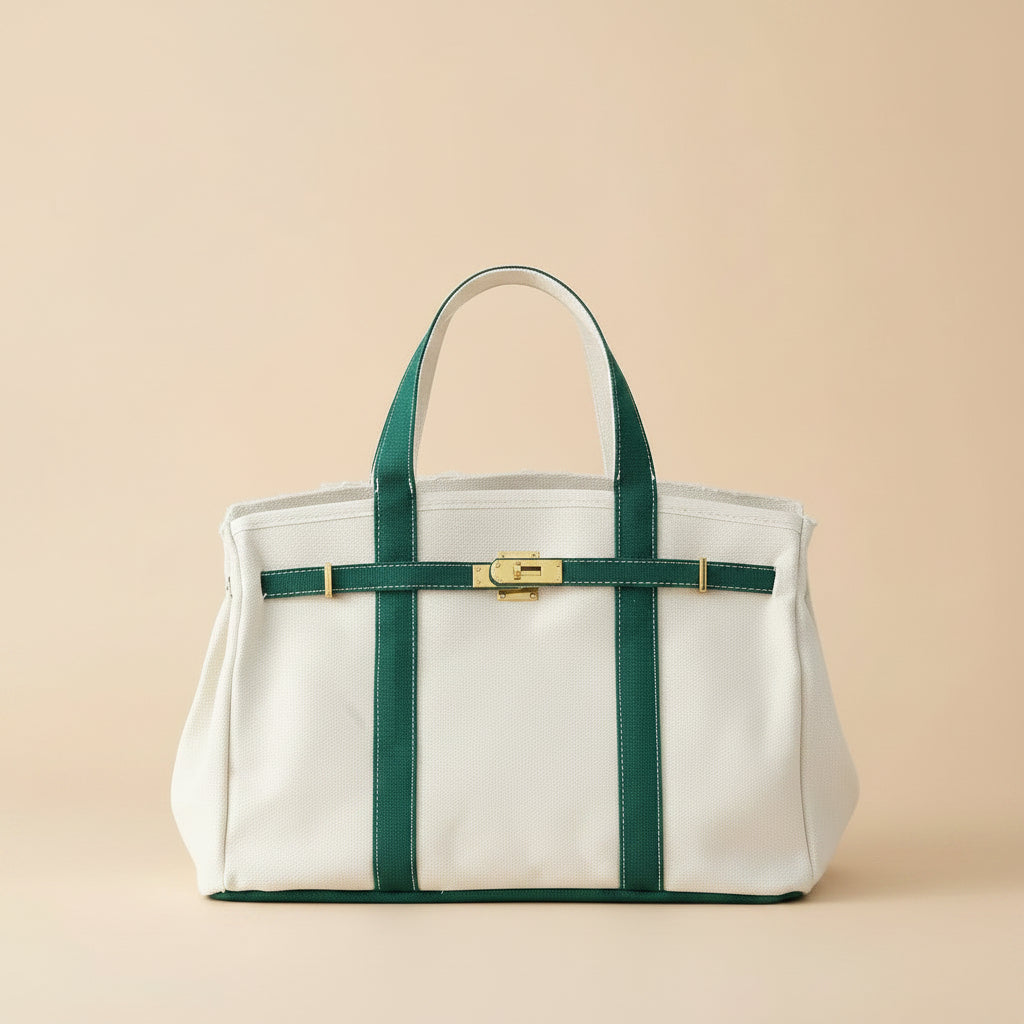 CALHOUN Weekender Distressed Tote