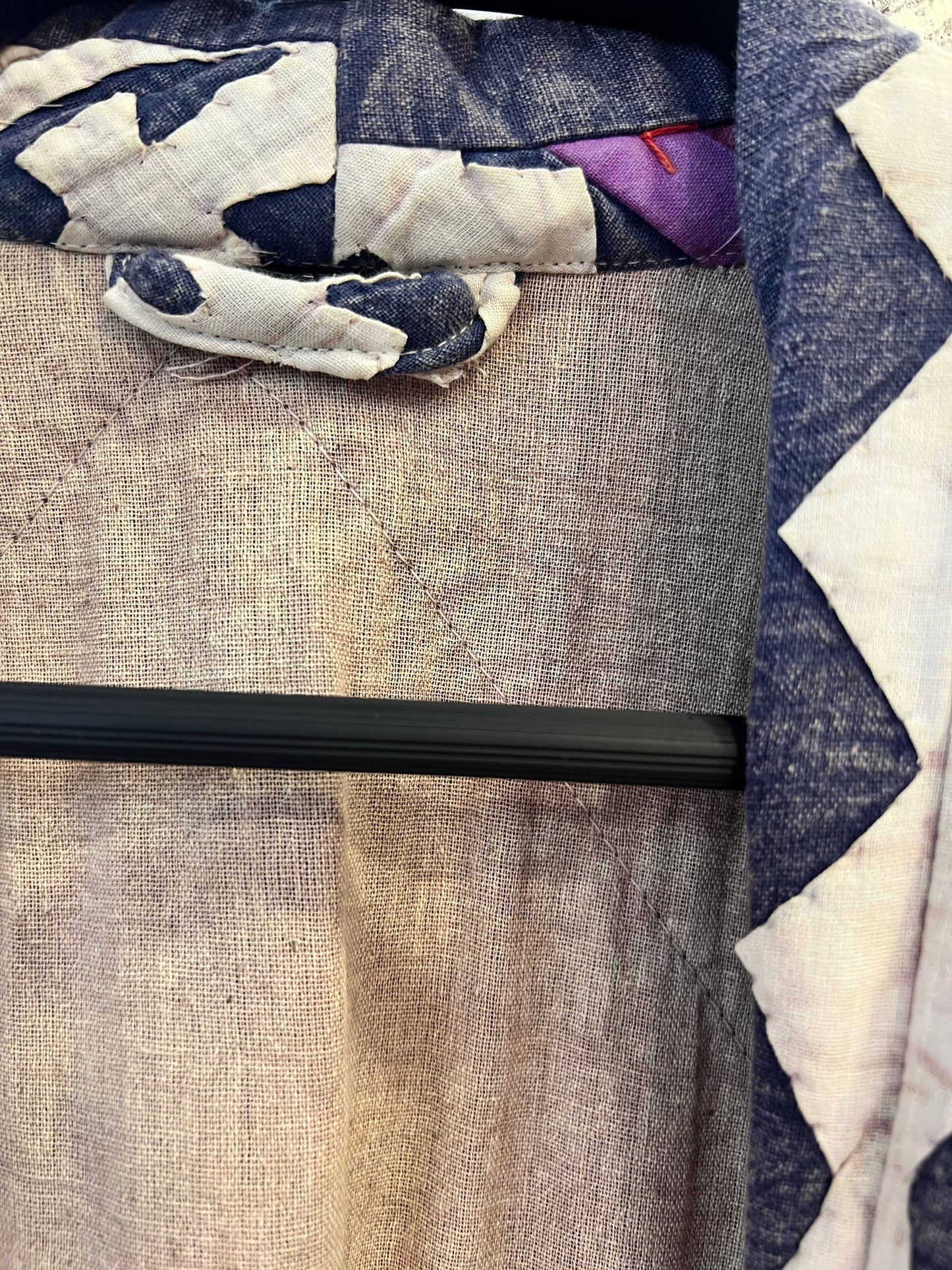 Extravagant Patchwork Kimono Coat