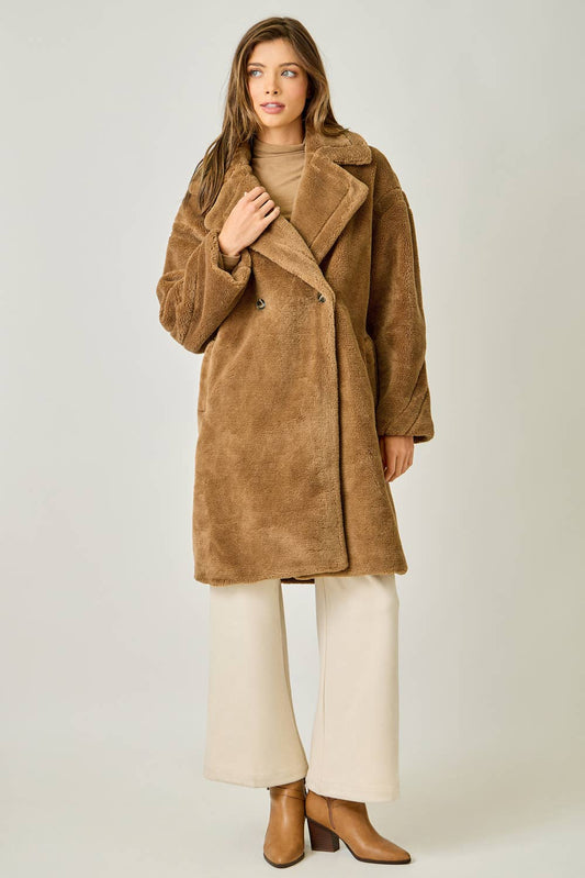 Tahoe Long Teddy Coat