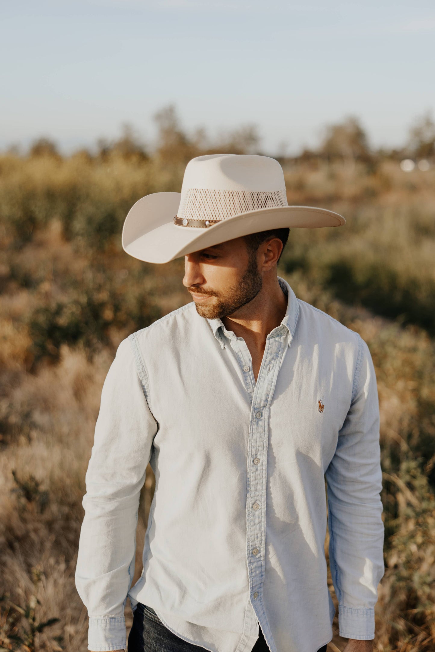 Western Straw Cowboy Hat - Style Austin