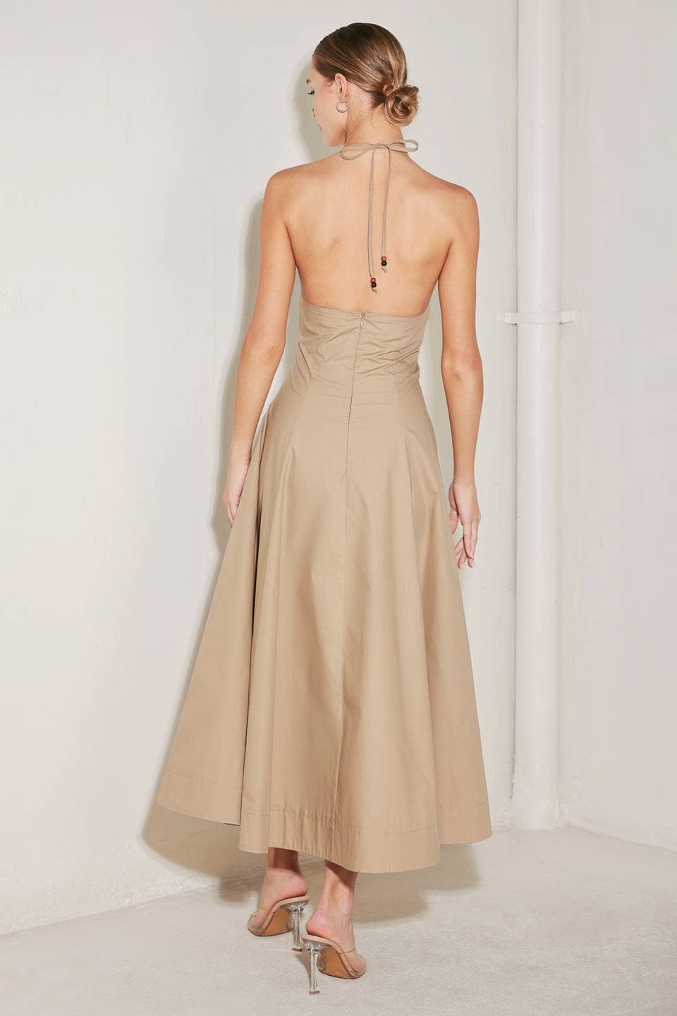 Zion A-Line Halter Dress