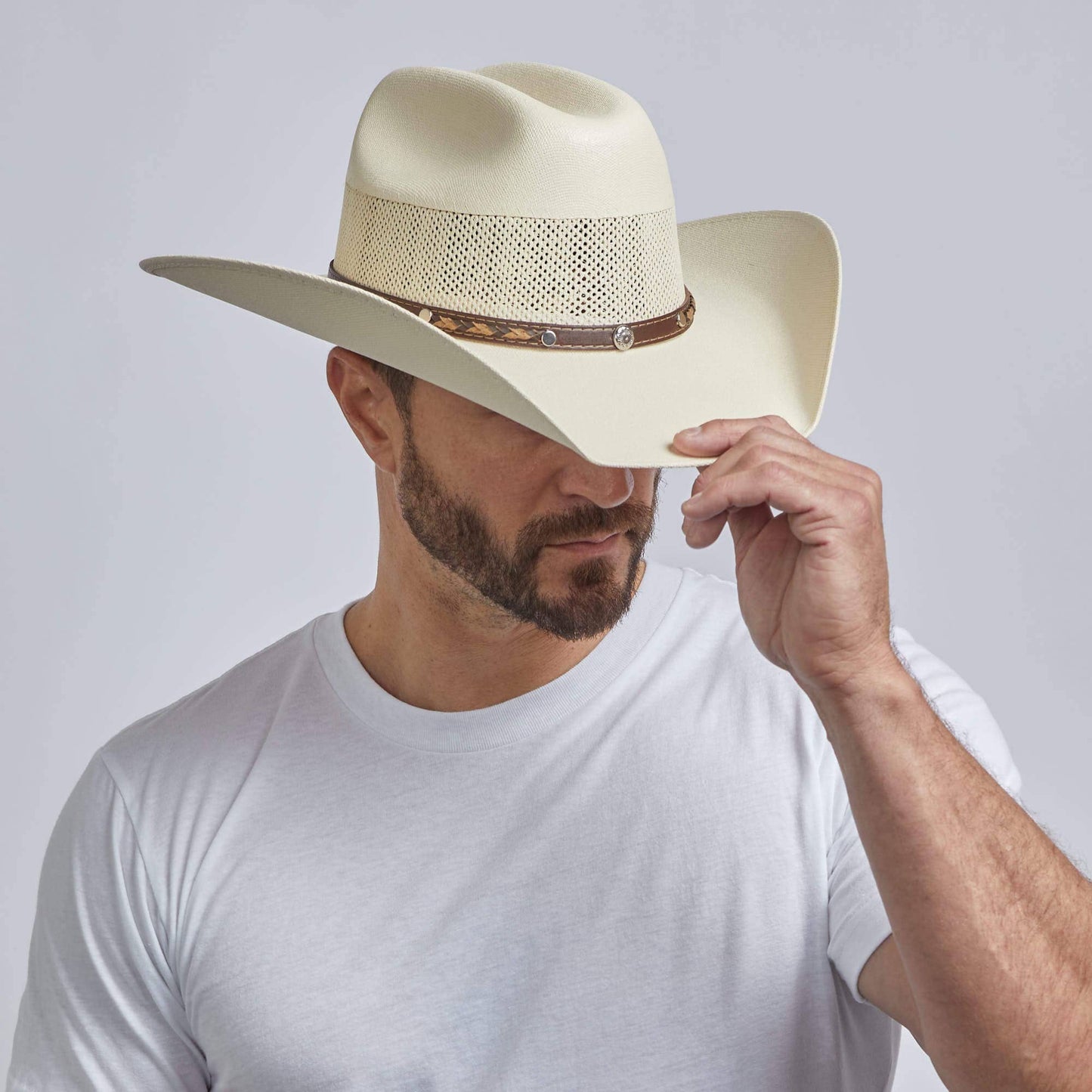 Western Straw Cowboy Hat - Style Austin