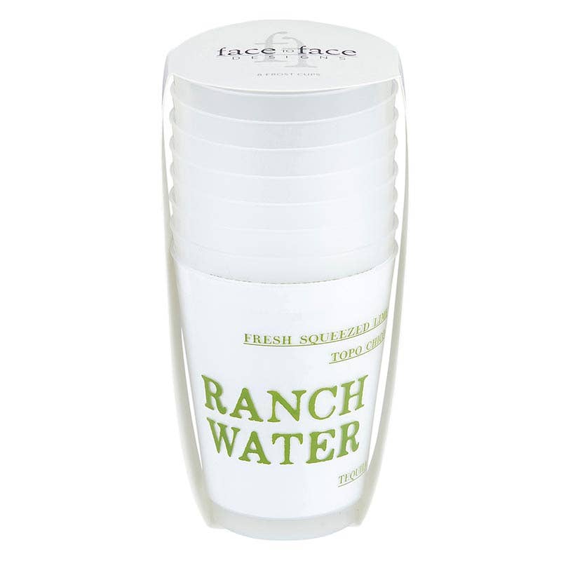 Ranch Water Frosted Cups Set/8
