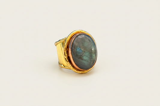 Sable Stone Signet Ring