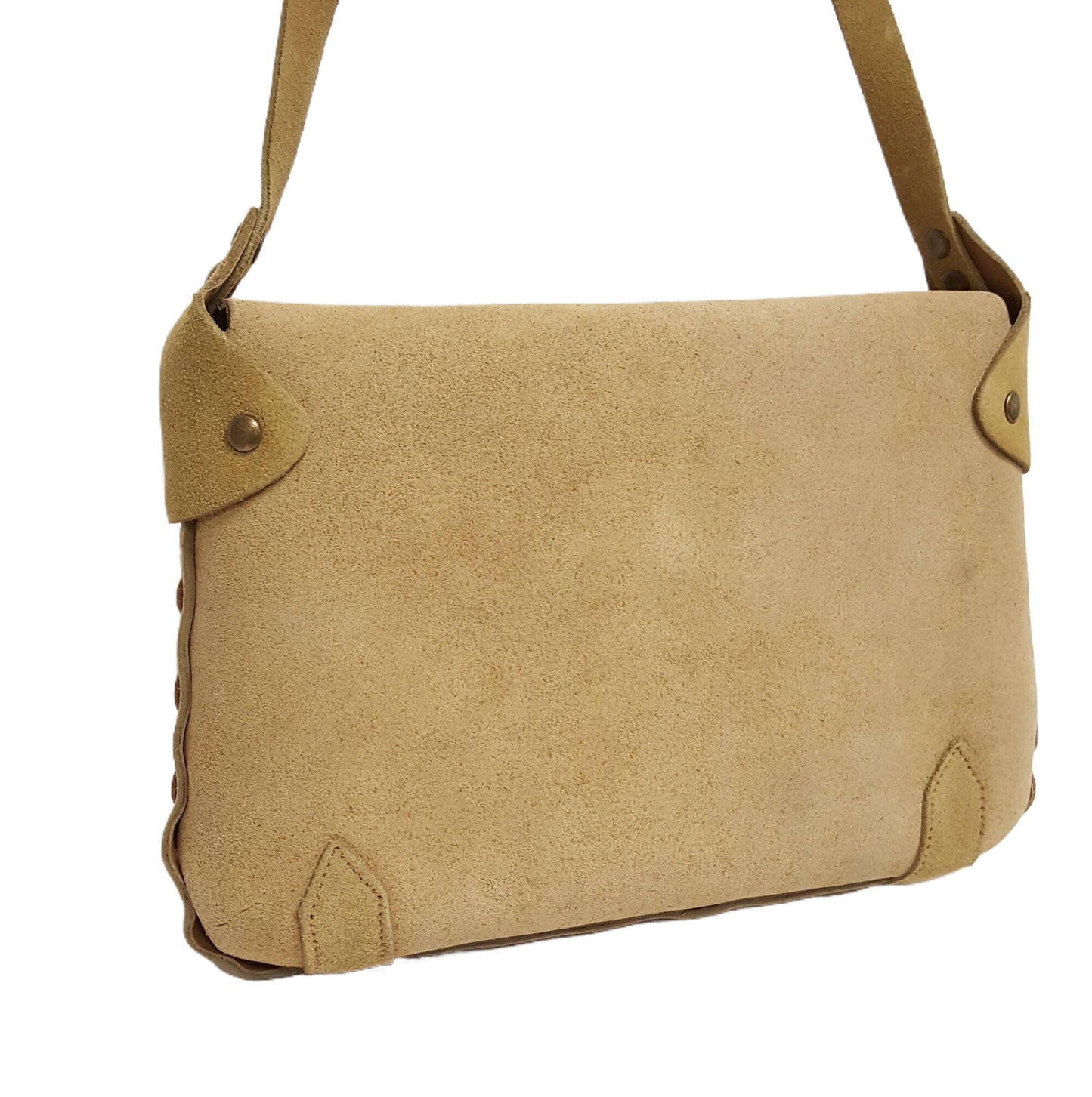 Suede Leather Handbag