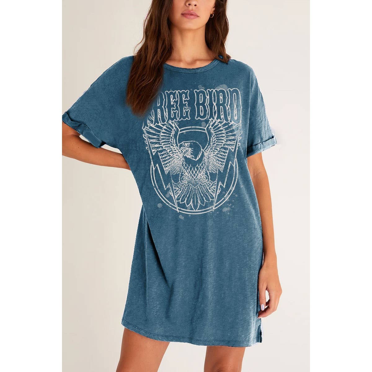 FREE BIRD T-Shirt Dress