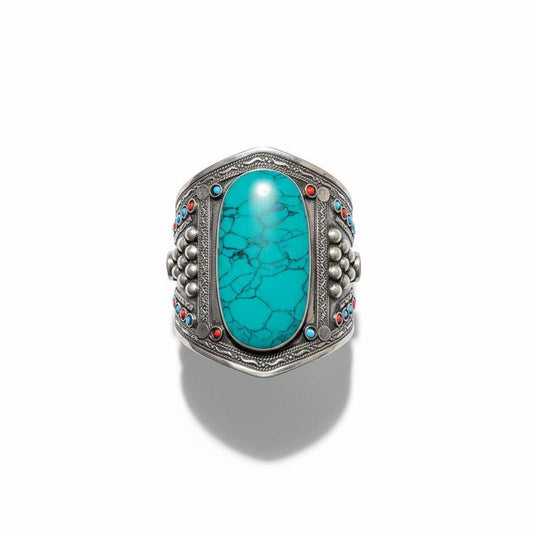 Healing Turquoise Cuff Bracelet