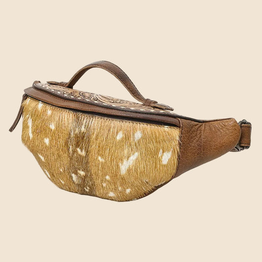 Jenny Hair-On Cowhide Fanny Pack