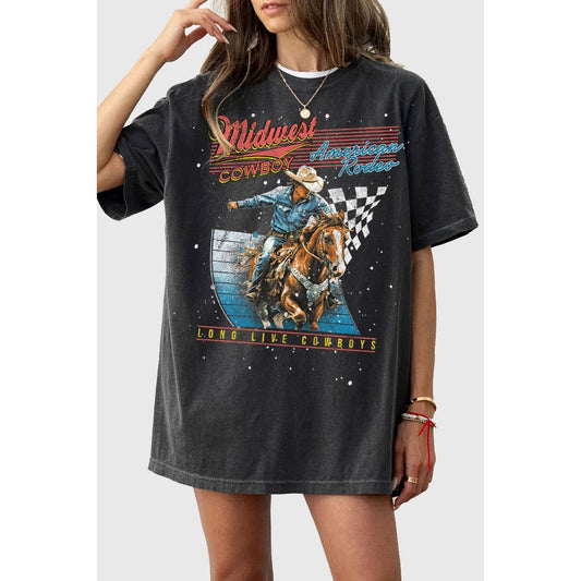 Midwest Cowboy Oversized Tee