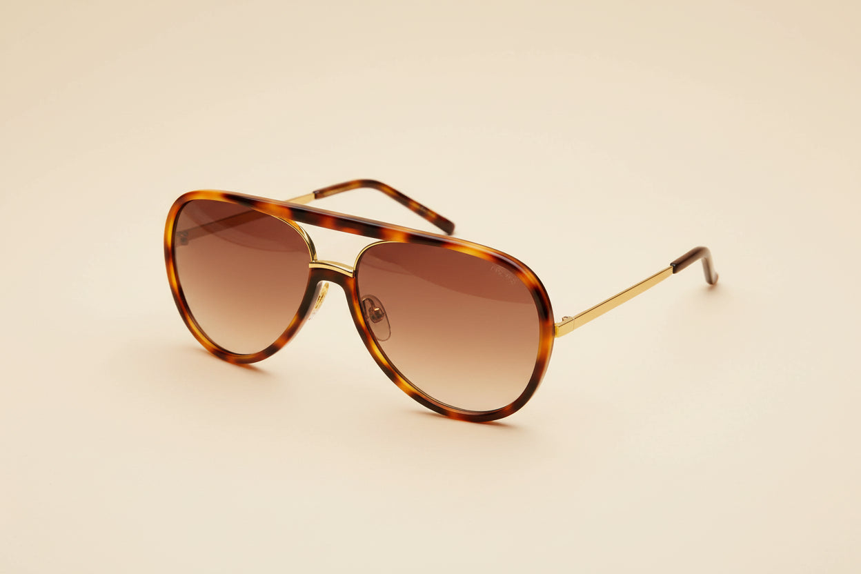 Shay Classic Aviator Sunglasses