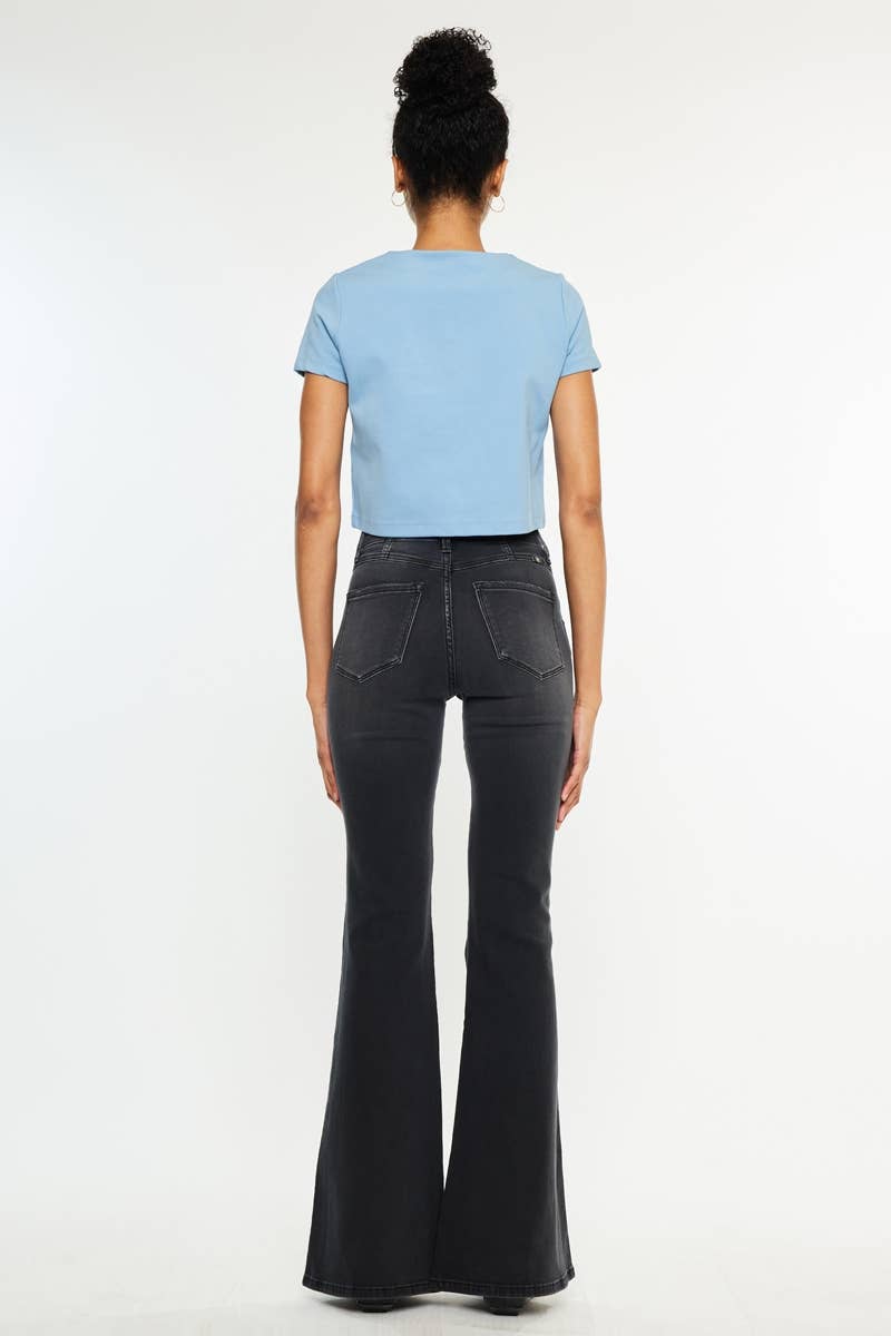 Black Flare Jean