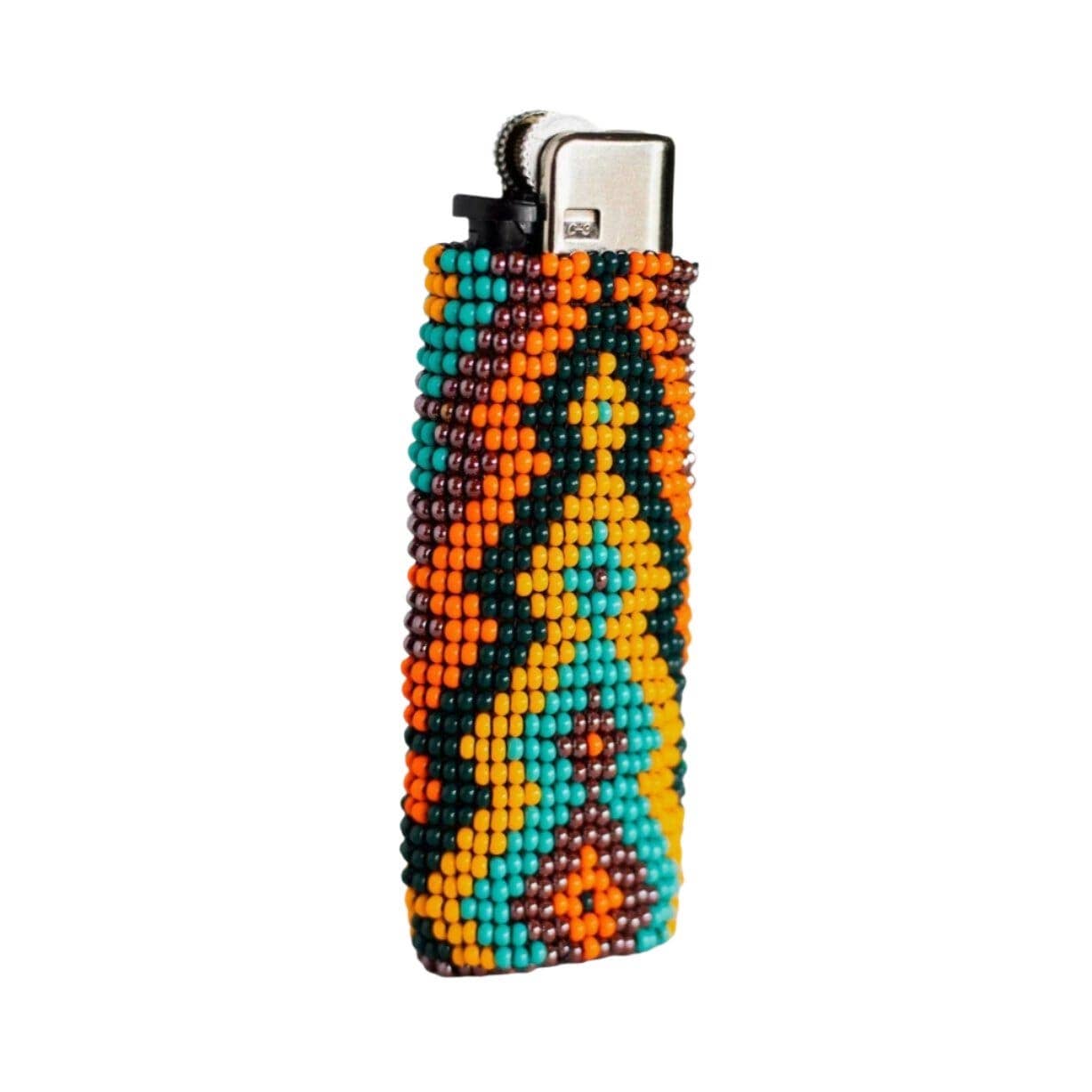 Corkscrew Beaded Lighter Case