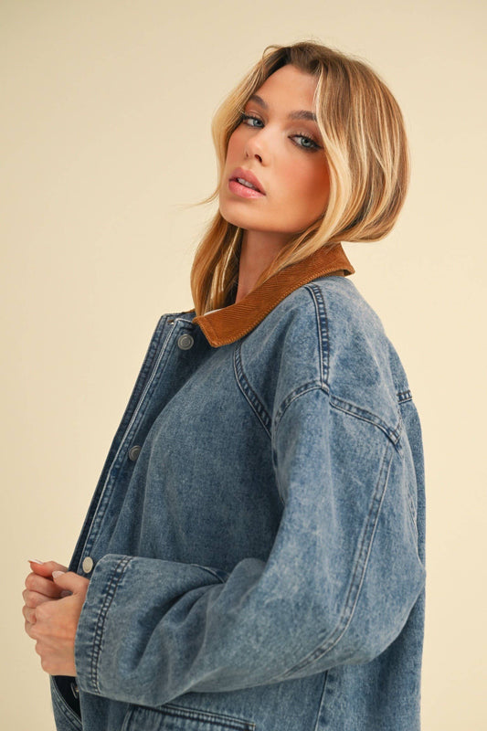 Tahoe Oversized Denim Jacket