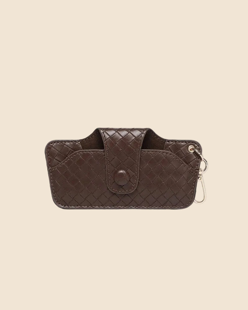 Ridge Woven Sunglass Case