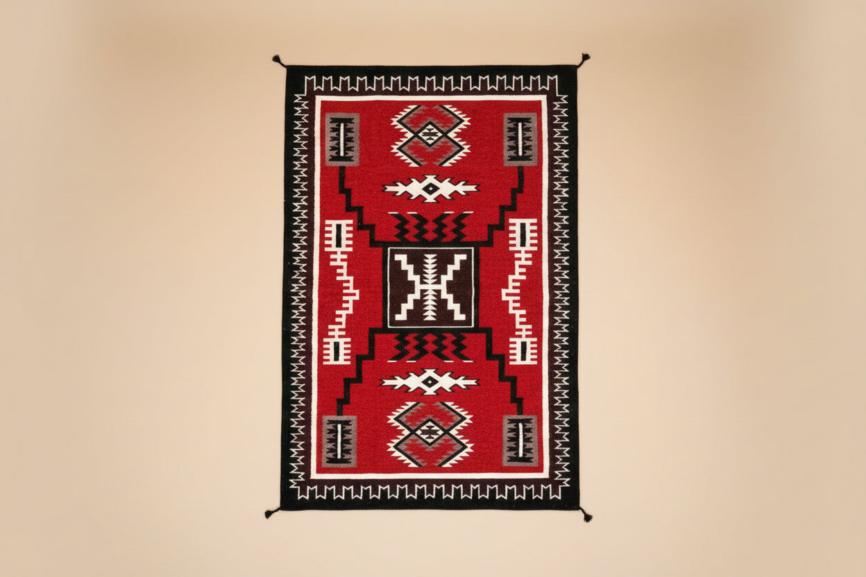 Trading Post Wool Rug No. 631 | 4' x 6'