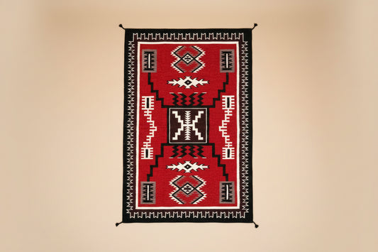 Trading Post Wool Rug No. 631 | 4' x 6'