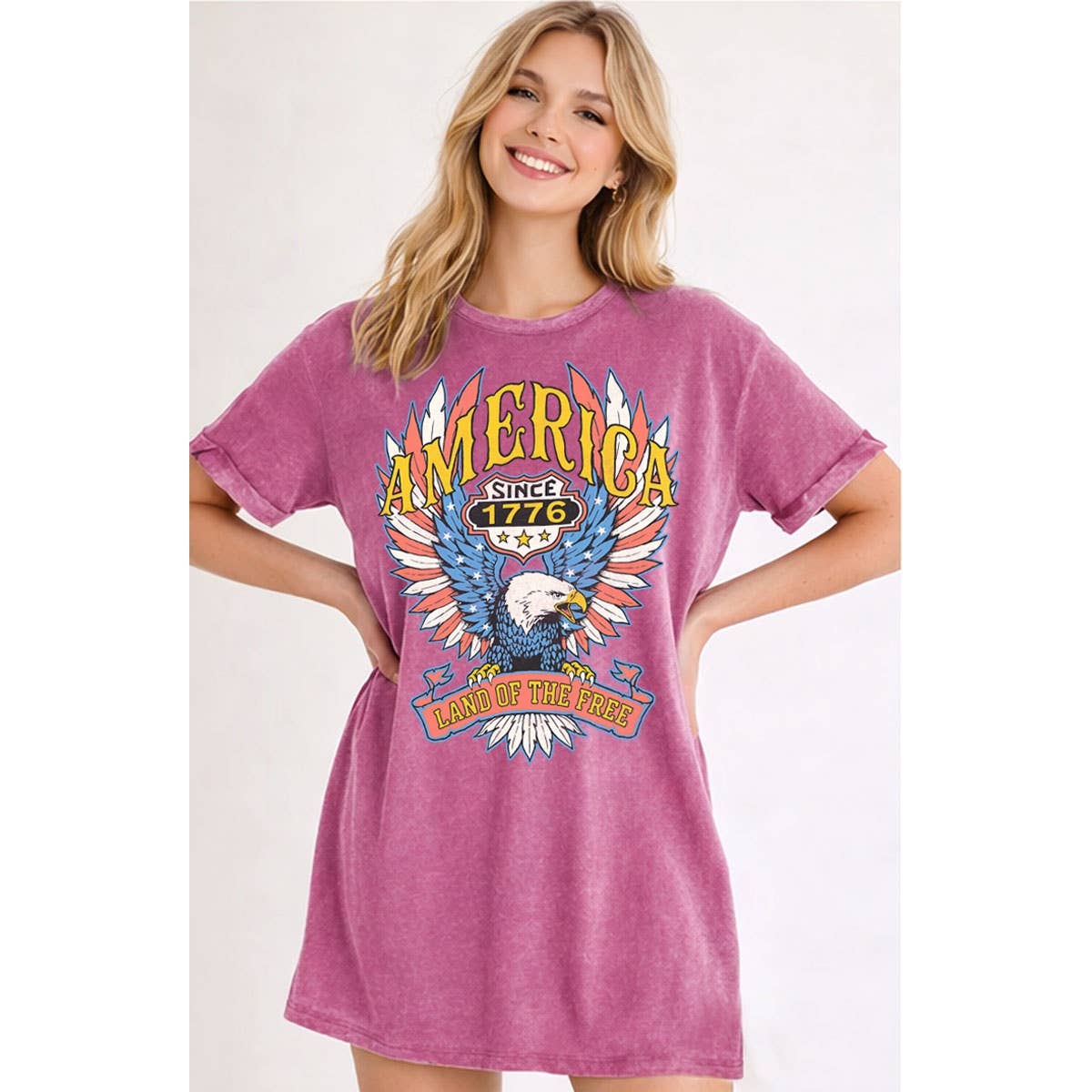 AMERICA 1776 T-shirt Dress