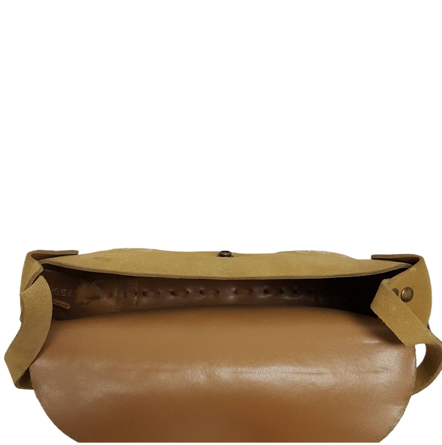 Suede Leather Handbag