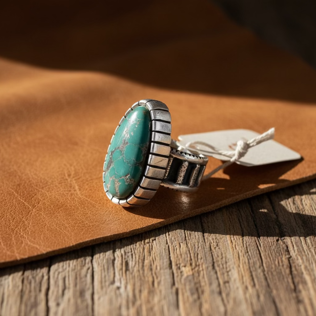 The Royston Summit Ring — by Bryan Joe (Navajo)