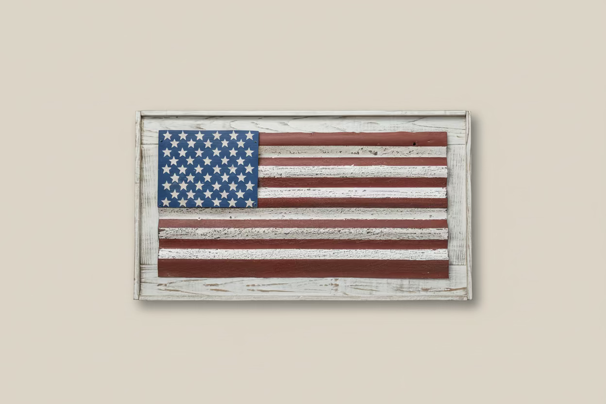 Old Glory Tobacco Stake Flag | Small