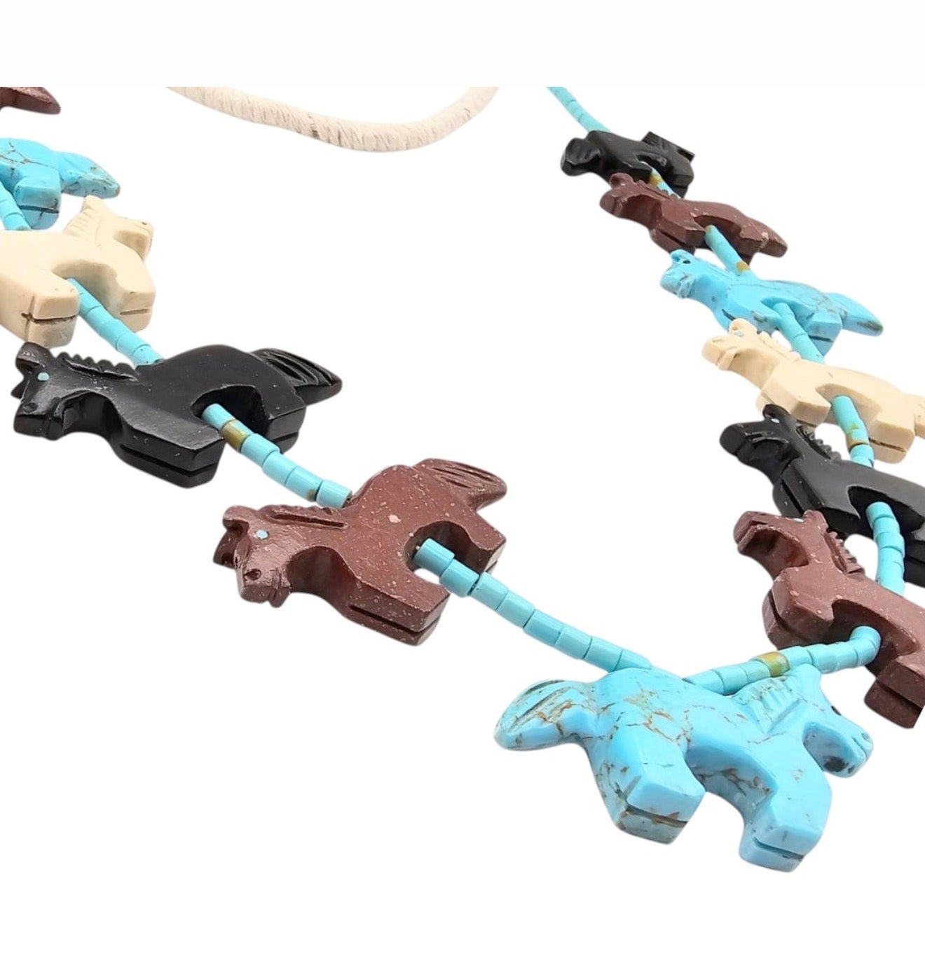 Ben Livingston Navajo Horse Necklace