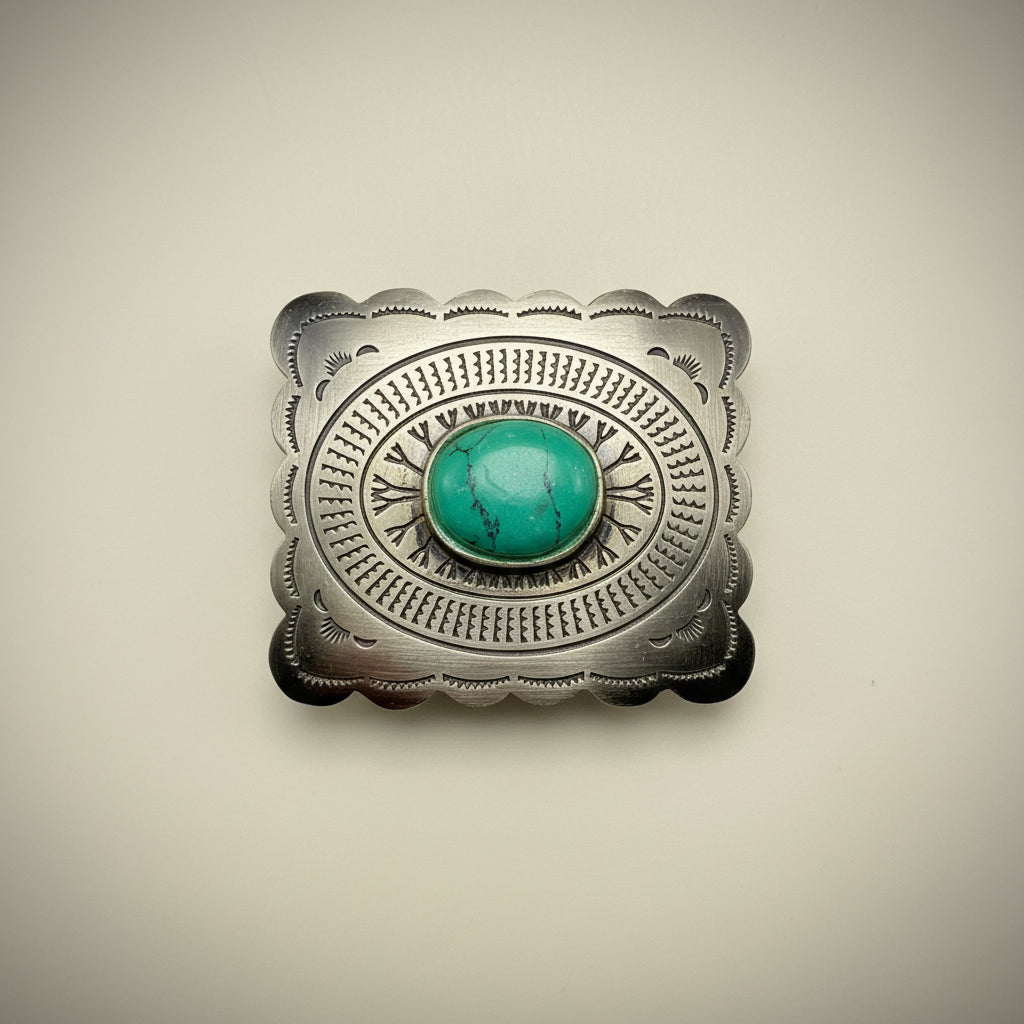 Vintage Navajo Style Belt Buckle