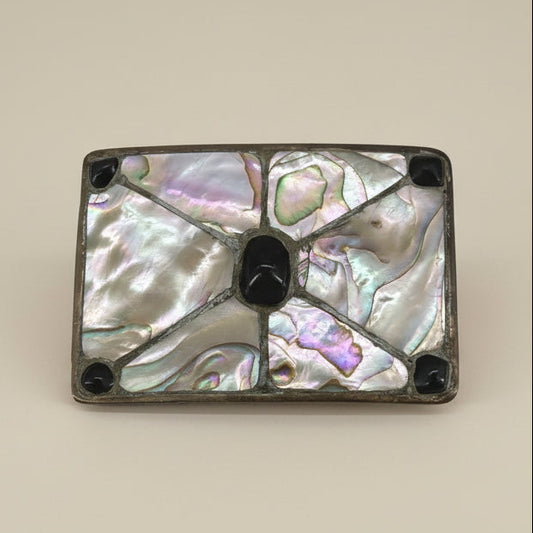 L. Platero Mother-of-Pearl Buckle
