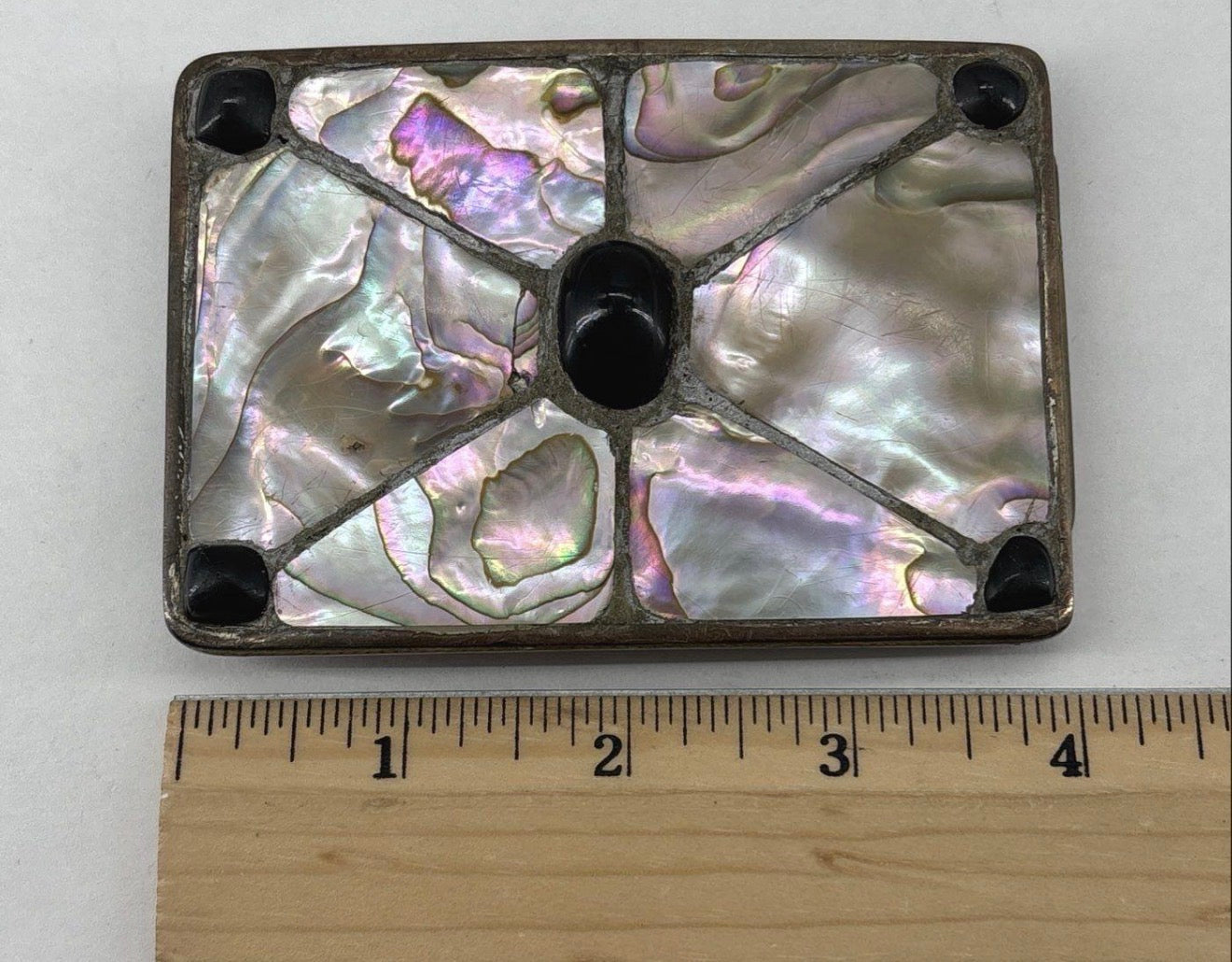 L. Platero Mother-of-Pearl Buckle
