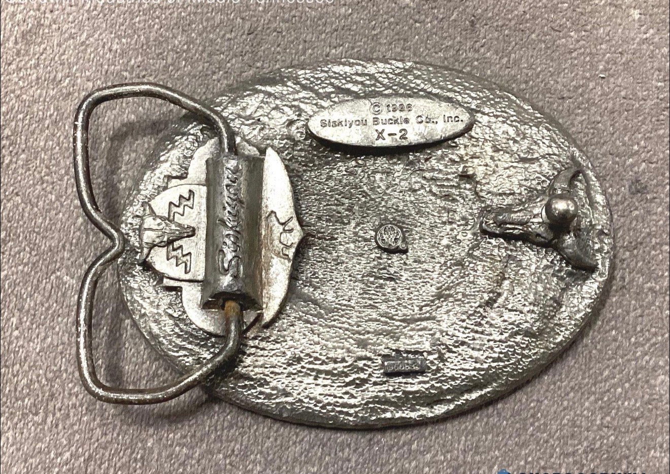 Vintage Siskiyou Buffalo Nickel Buckle