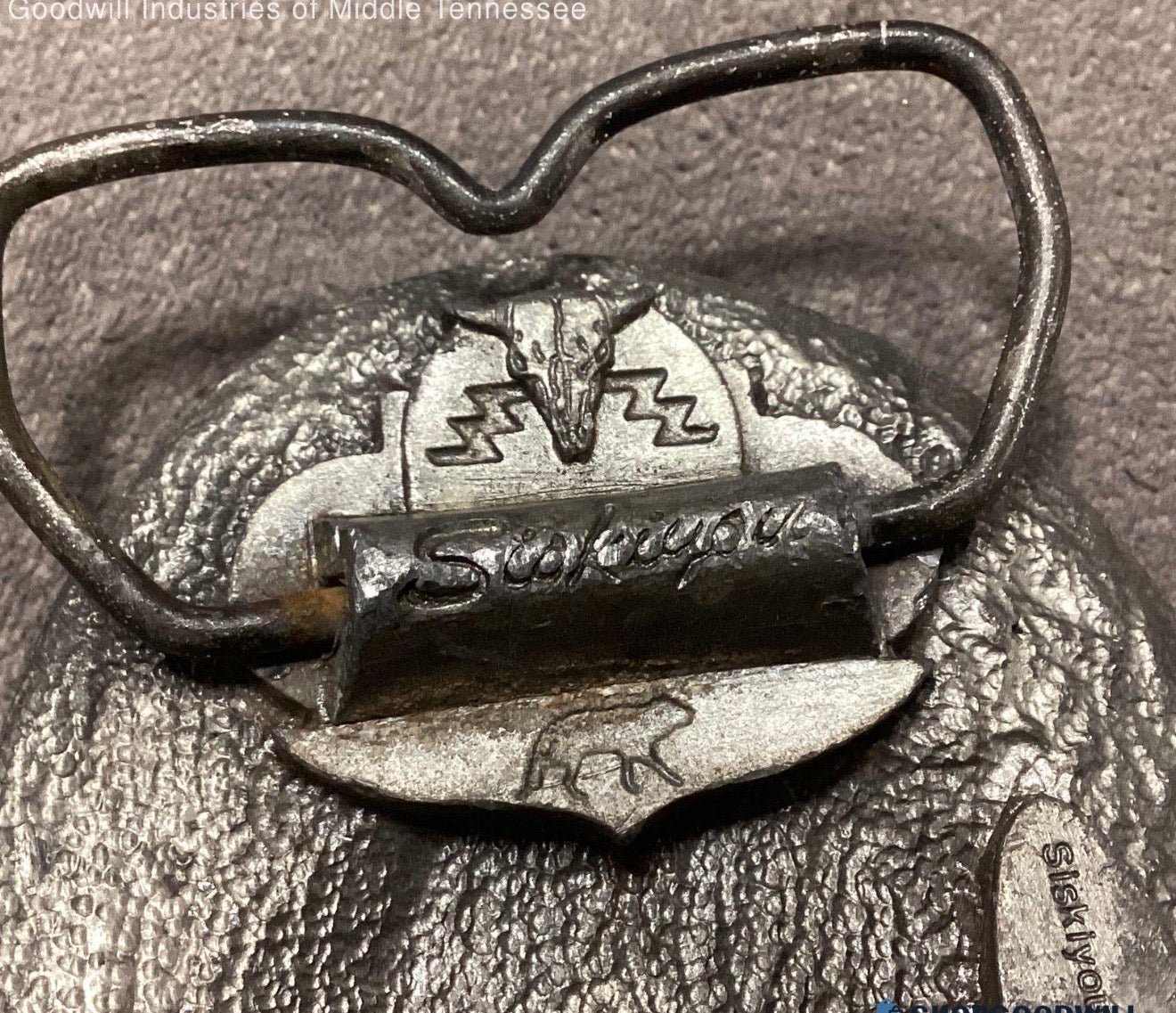 Vintage Siskiyou Buffalo Nickel Buckle