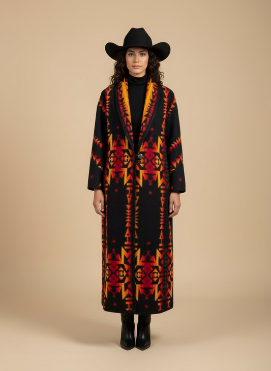 JRD - Desert Ember - Lori Coat - Boot Length No Pockets