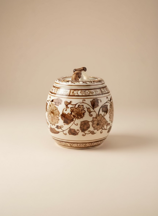 Chinoiserie Peony Candle