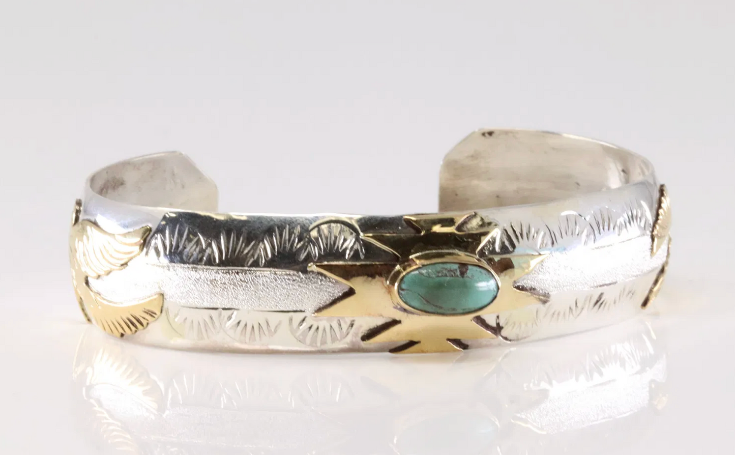 G.J. Navajo Turquoise Cuff