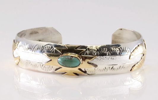 G.J. Navajo Turquoise Cuff
