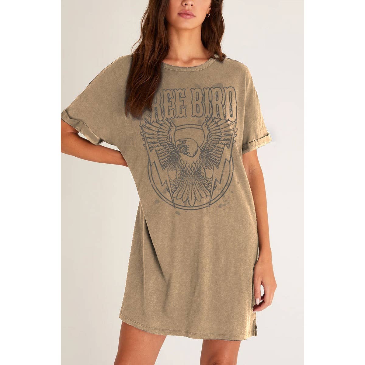 FREE BIRD T-Shirt Dress
