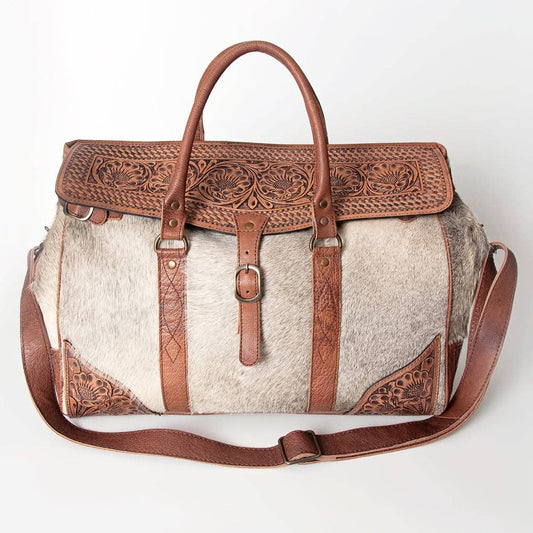 Clayton Tooled Leather Travel Bag