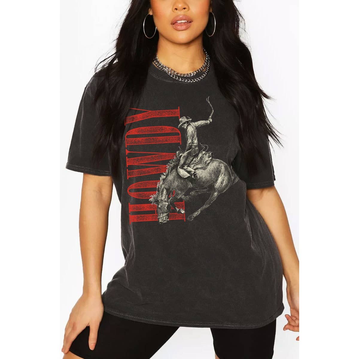 Howdy Rodeo Oversized Tee