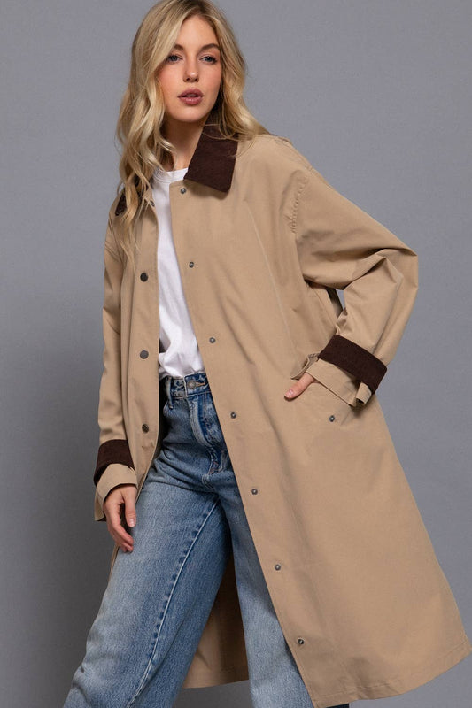 Silverton Long Trench Coat