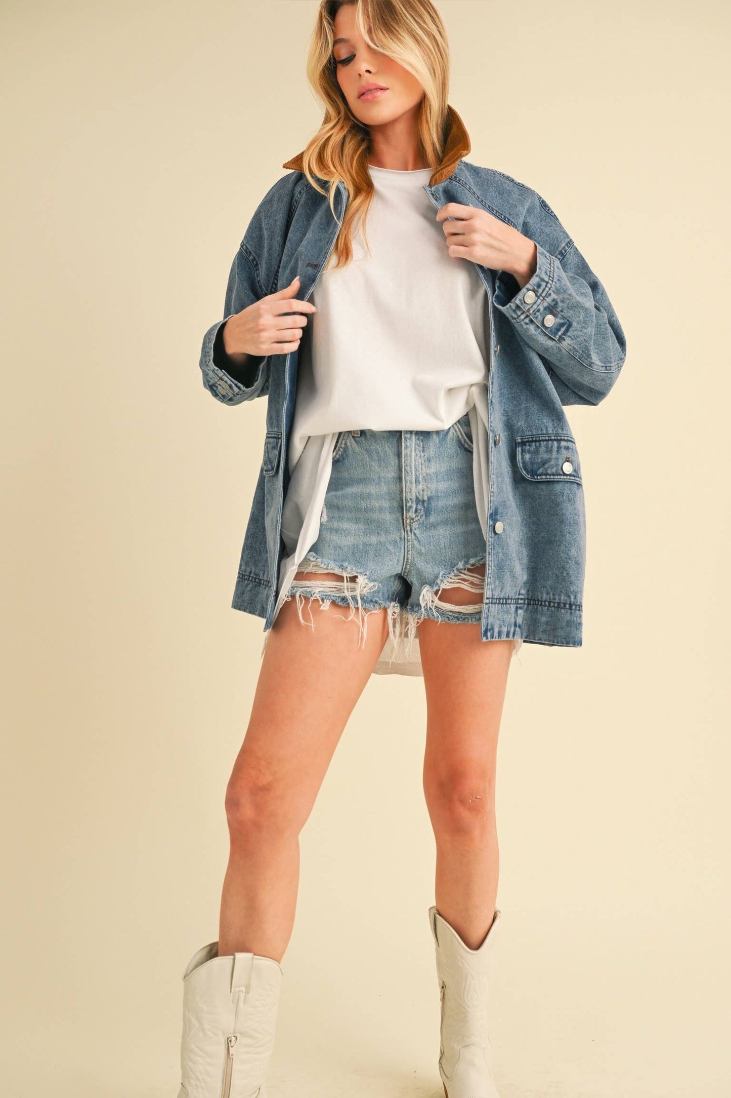 Tahoe Oversized Denim Jacket