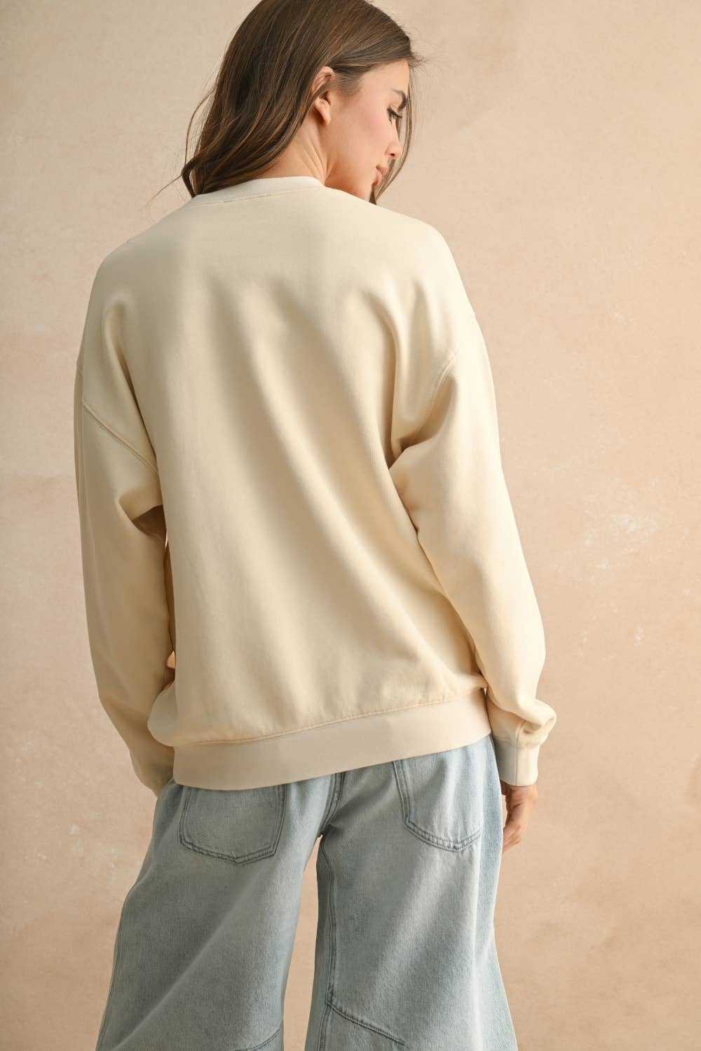 Flag Patch Sweatshirt