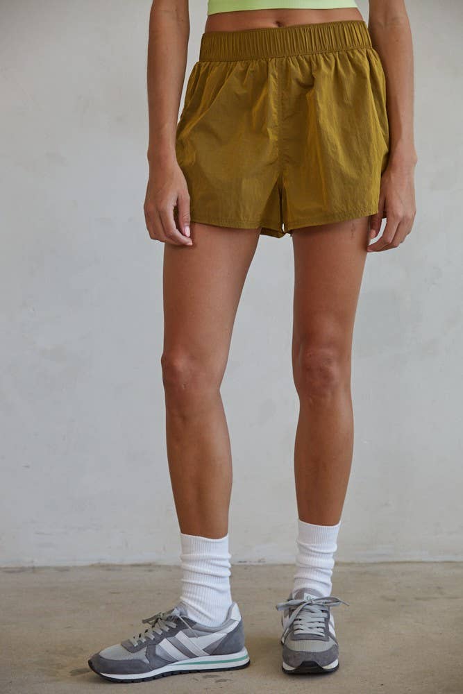 Zion Wide Leg Active Shorts