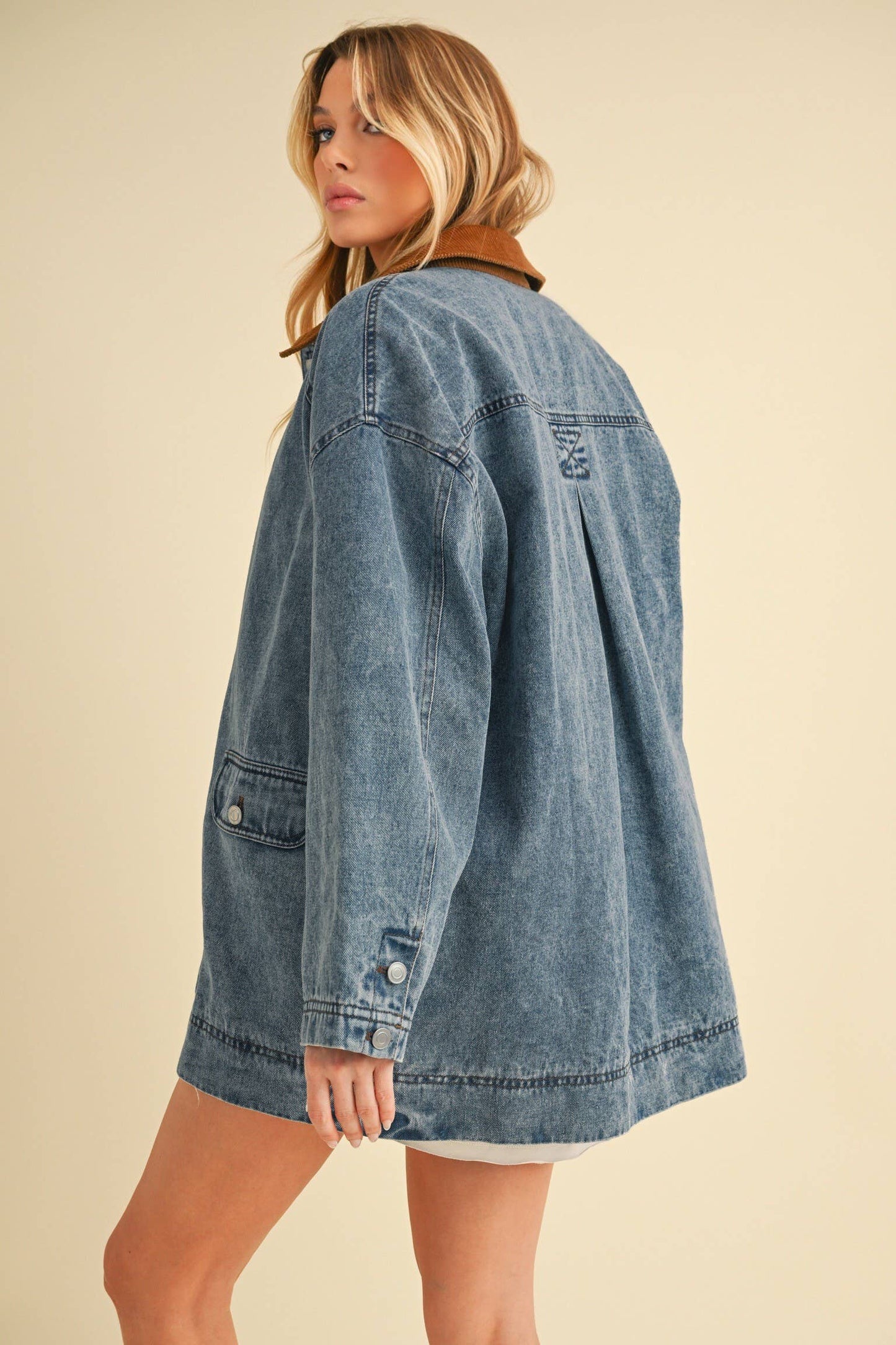 Tahoe Oversized Denim Jacket