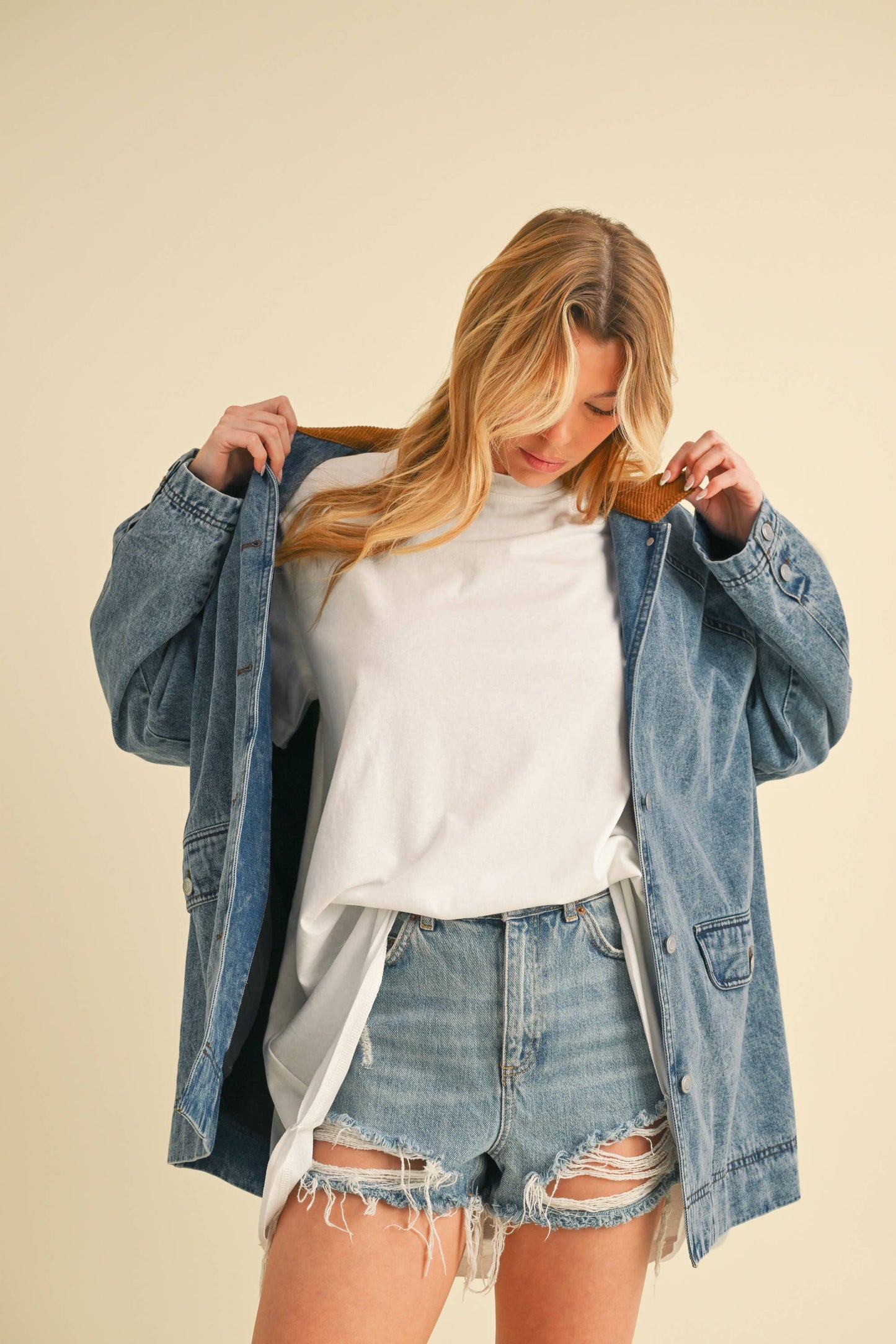 Tahoe Oversized Denim Jacket