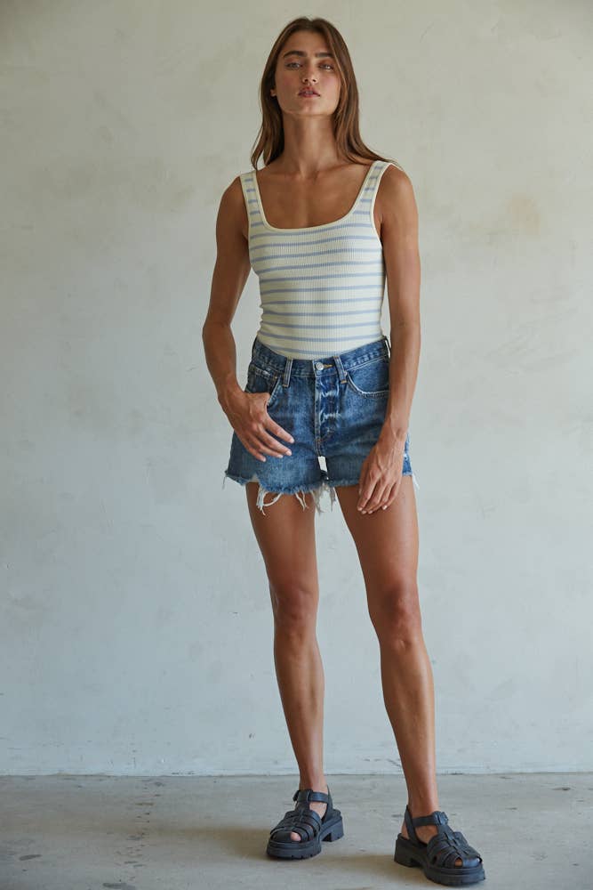 Zion Denim Short