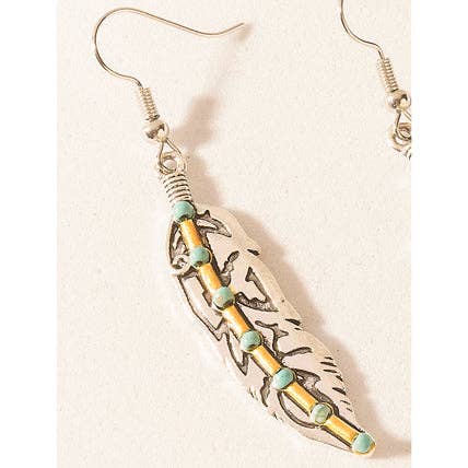 Wild Lineage Earrings | Antique Silver