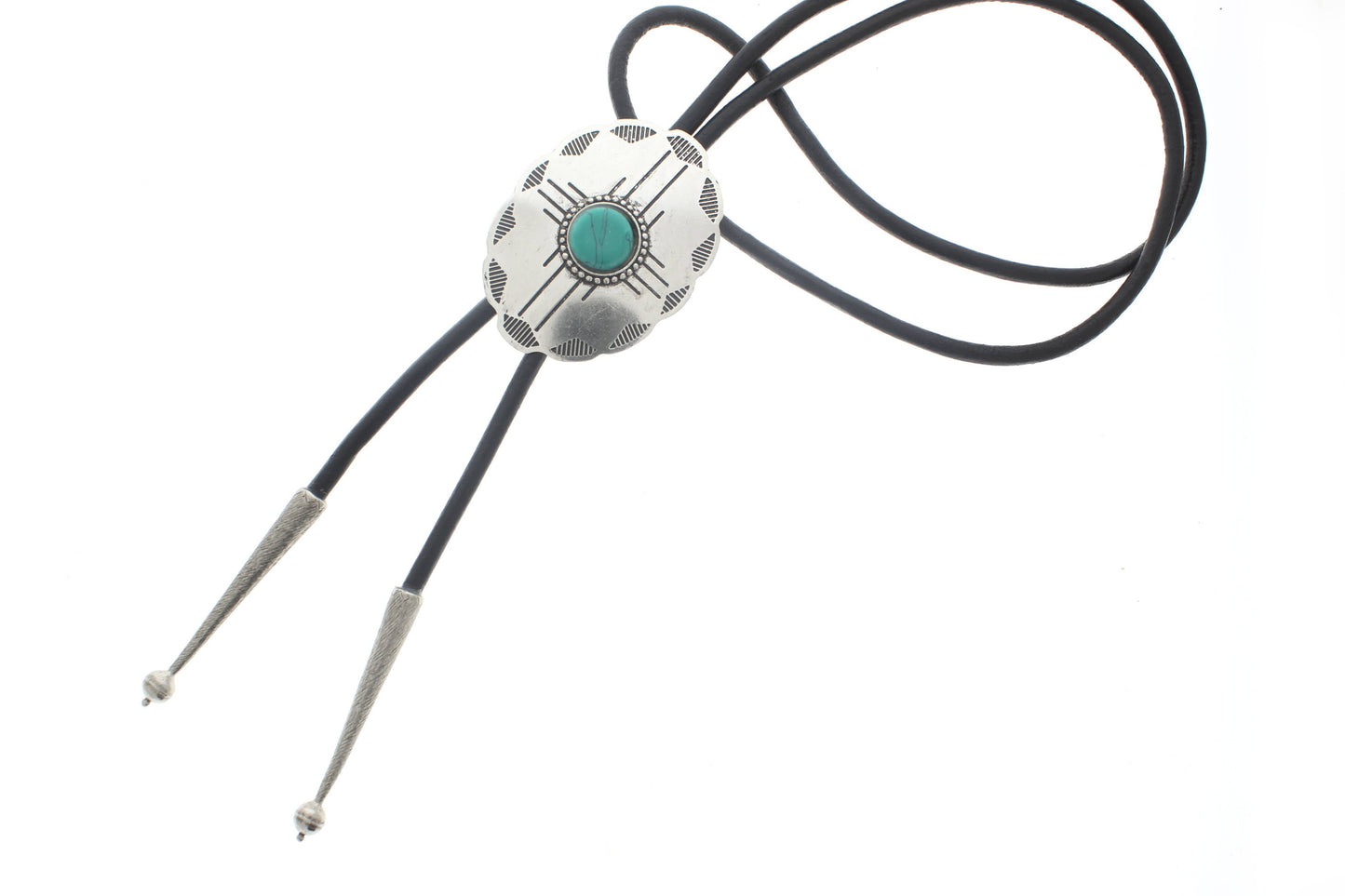 Turquoise Stone Bolo Tie
